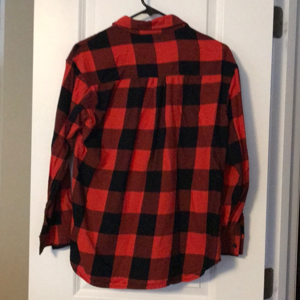 Old Navy Buffalo Check Button Up - image 3